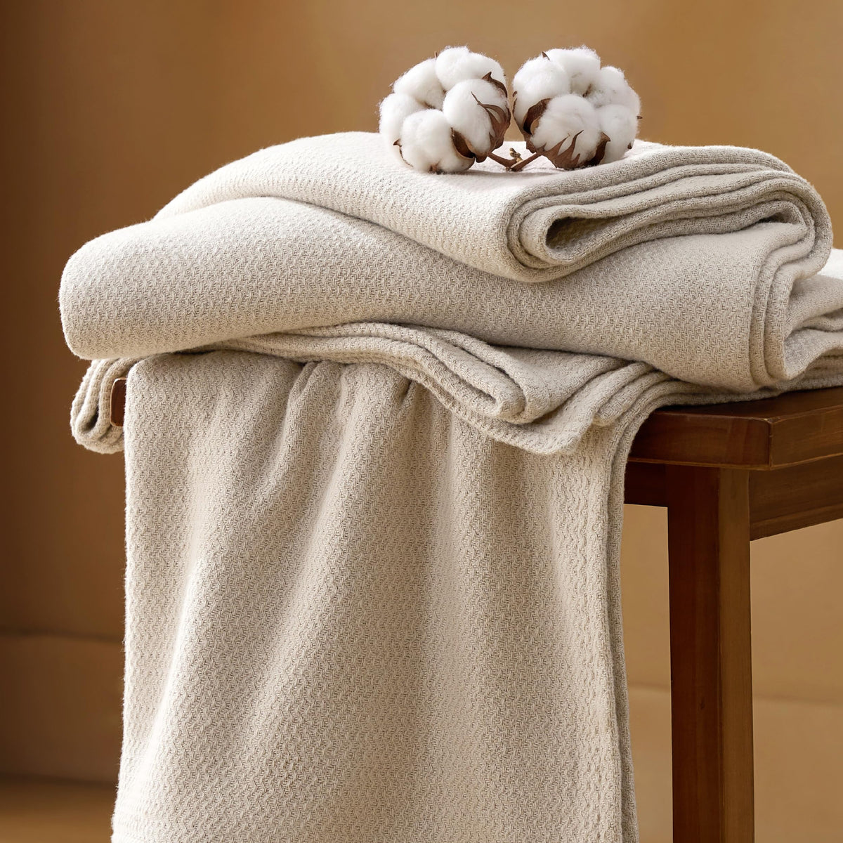 Bedsure 100% Cotton Throw