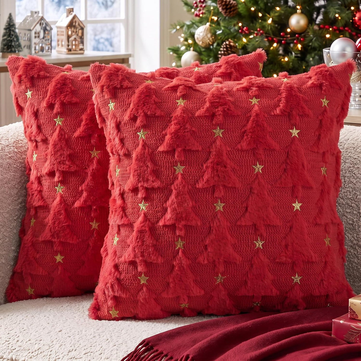 Christmas Pillow Cover (2PK)