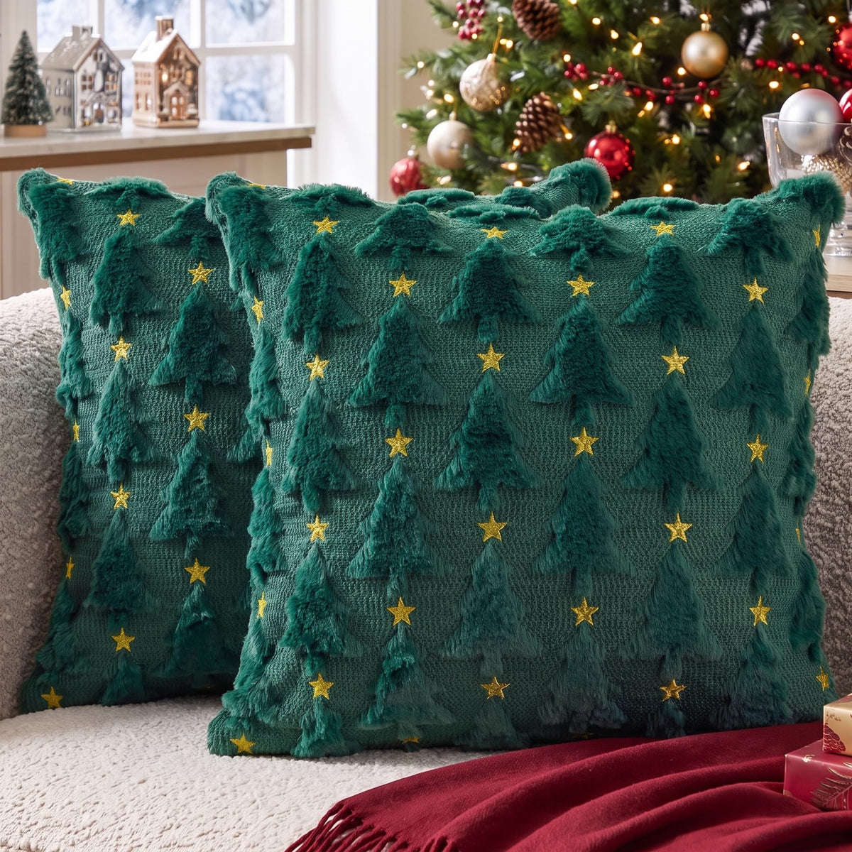 Christmas Pillow Cover (2PK)