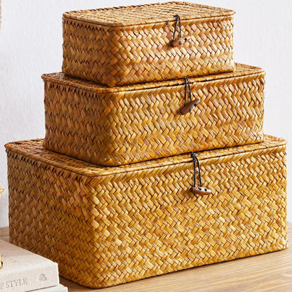 Woven Seagrass Baskets (3PK)
