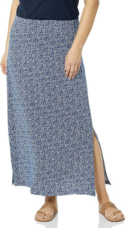 Amazon Essentials Lightweight Knit Long Maxi Skirt