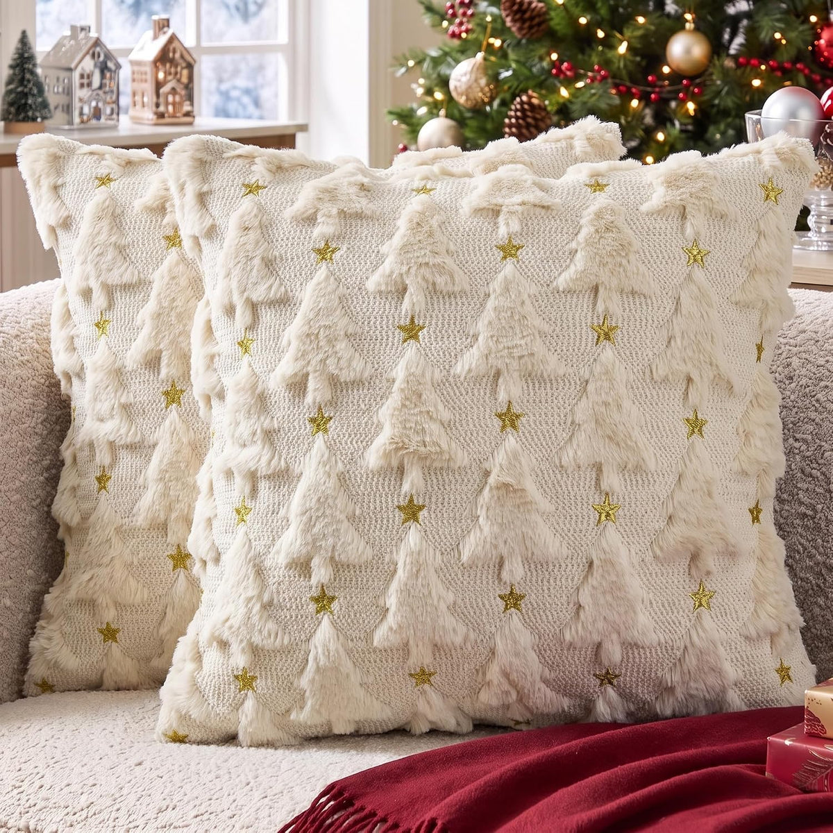 Christmas Pillow Cover (2PK)