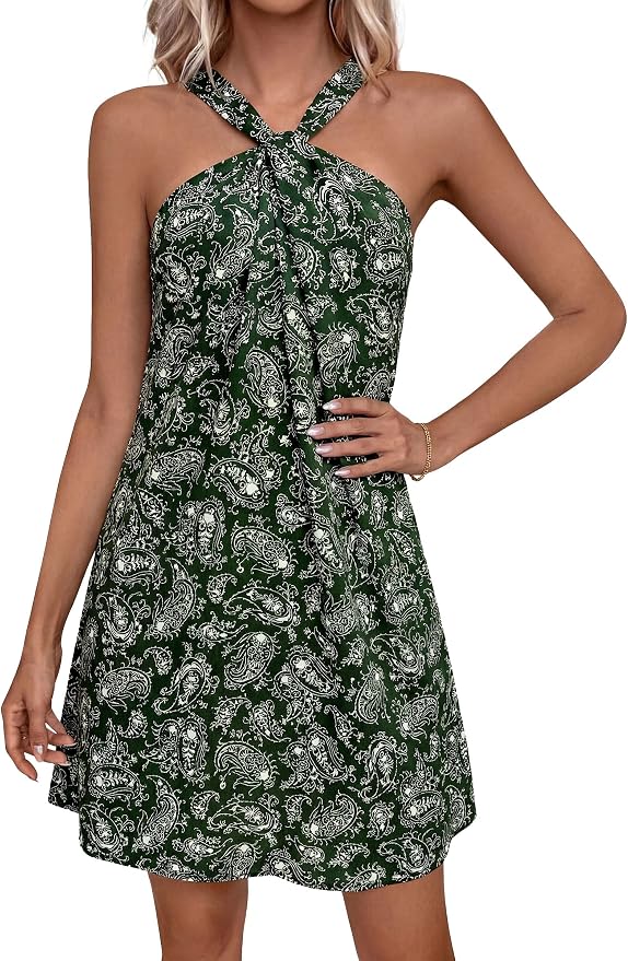 Summer Halter Dress